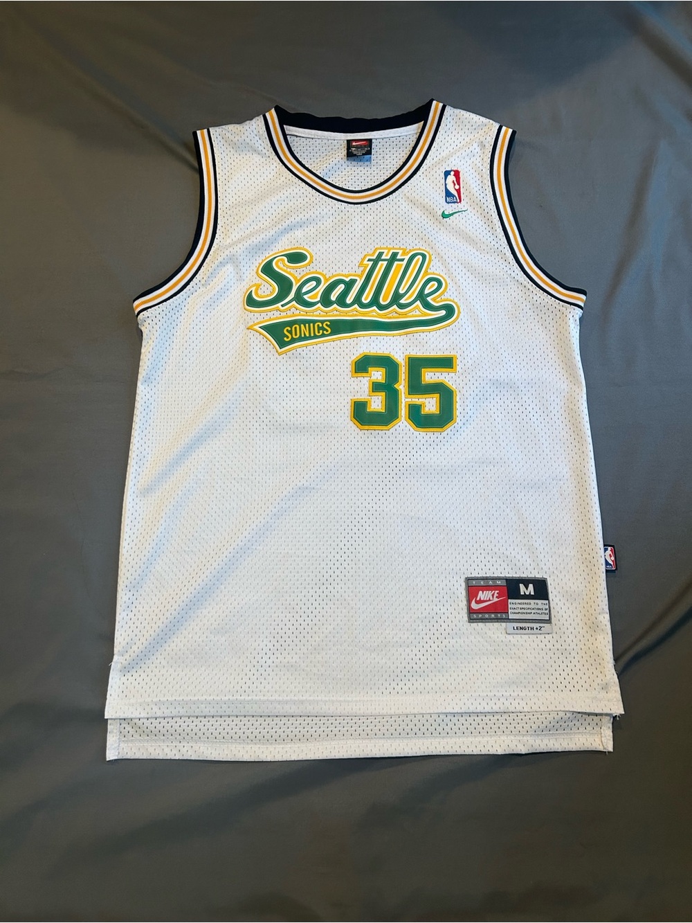 Retro Nike / NBA / Seattle SuperSonics / Kevin Durant Rookie Jersey